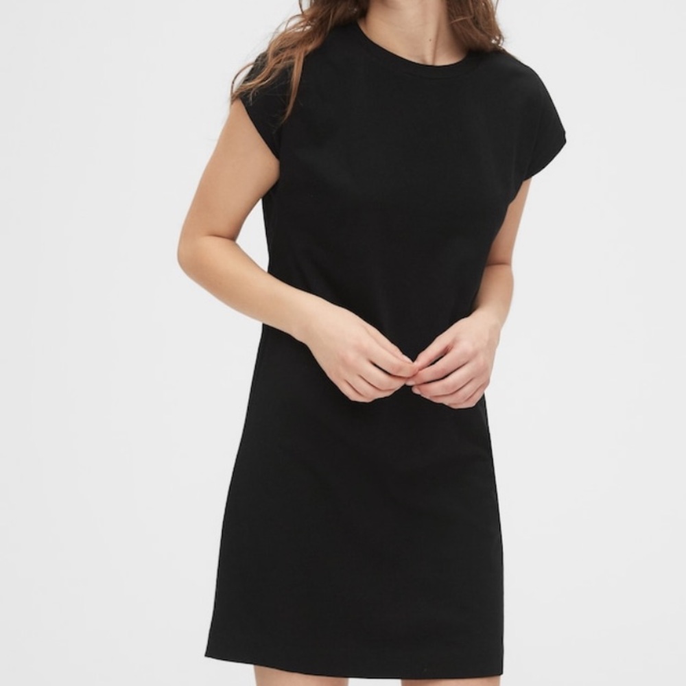Forever 21 Black T Shirt Dress